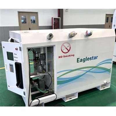 Mini Filling Station 12v Fuel Dispenser With Tank